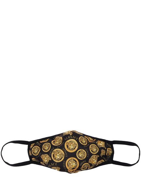 Shop Versace Medusa Face Mask 